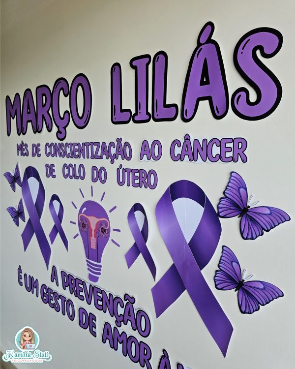 Painel Março Lilás - Imagem 4