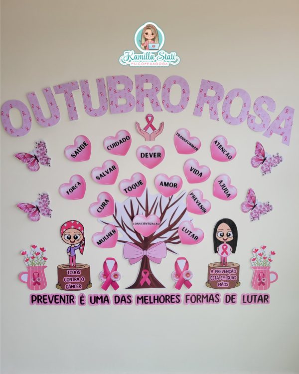 Painel outubro rosa