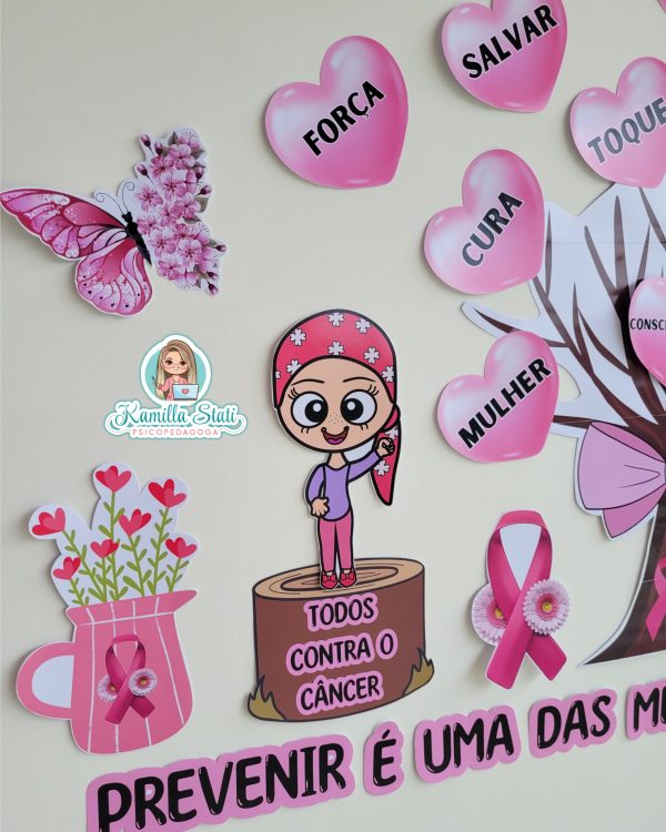 Painel outubro rosa - Imagem 3