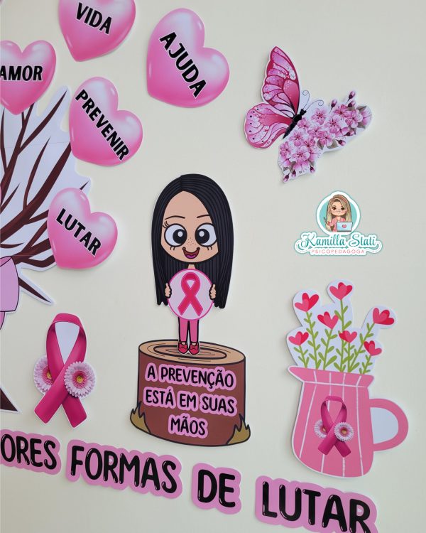 Painel outubro rosa - Imagem 4