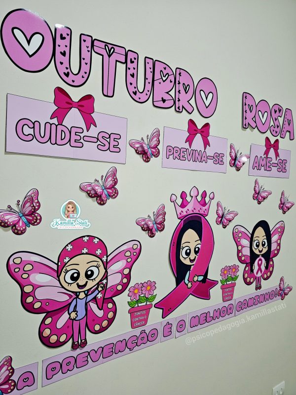 Painel outubro rosa