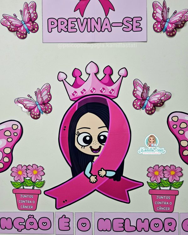 Painel outubro rosa - Imagem 4