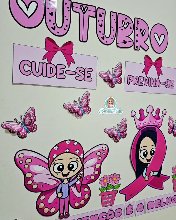 Painel outubro rosa - Imagem 6