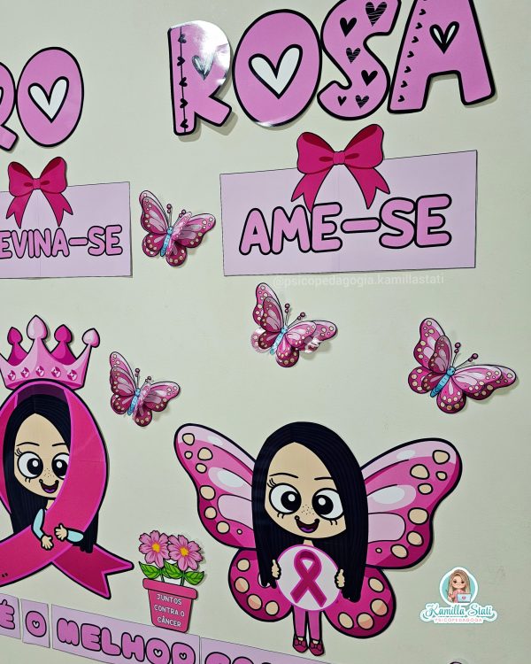 Painel outubro rosa - Imagem 7