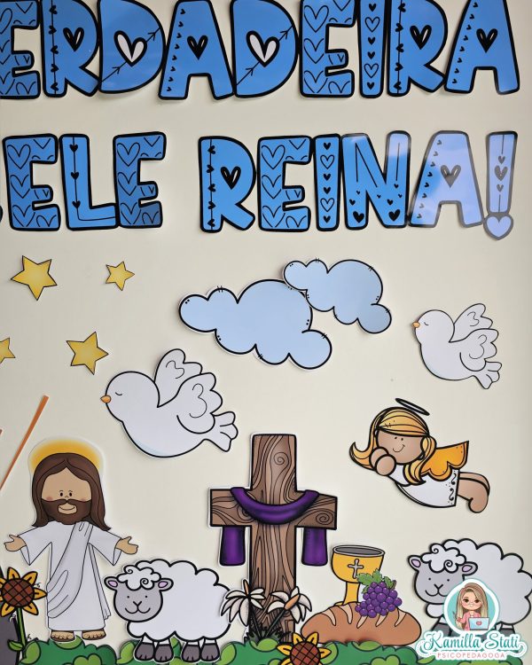 Painel de Páscoa cristã - Imagem 5