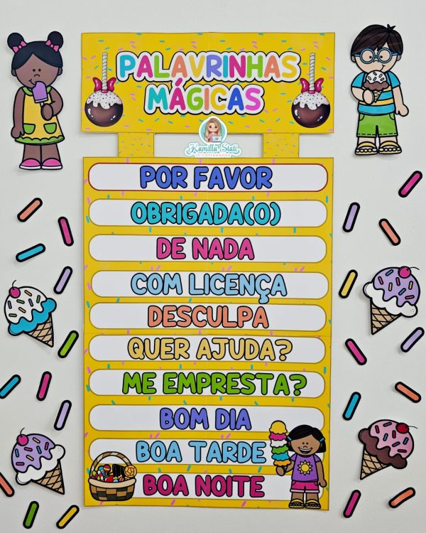 Palavrinhas mágicas: doce aventura