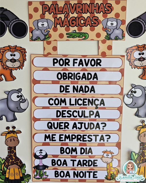 Palavrinhas mágicas: Safari