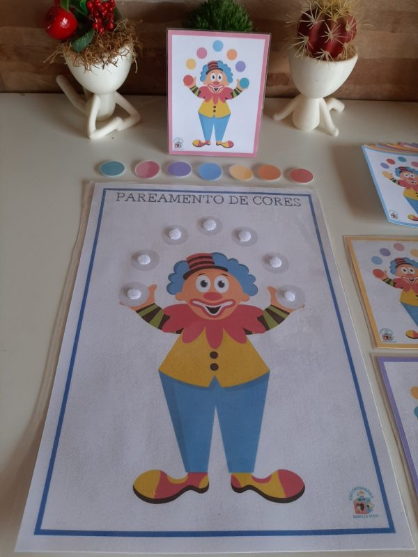 Pareamento de cores palhaço - Imagem 3