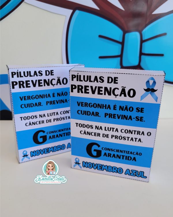 Pílulas novembro azul