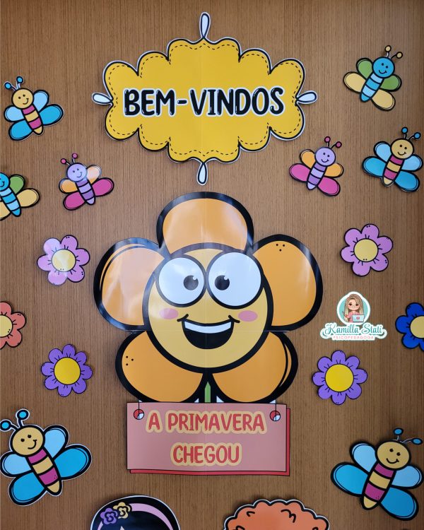Placa de porta: primavera - Imagem 3