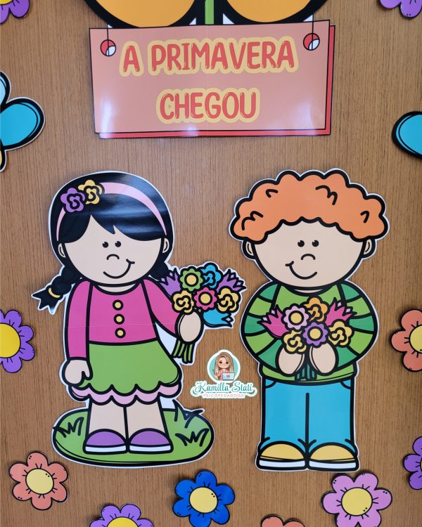 Placa de porta: primavera - Imagem 4