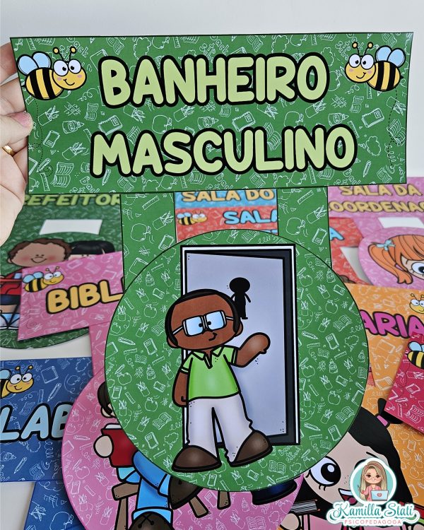Placas de identificação de sala - Imagem 4