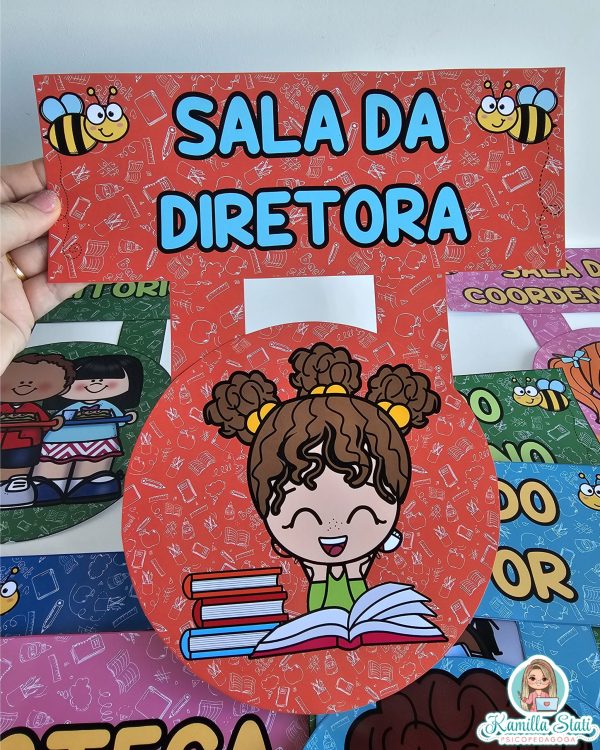 Placas de identificação de sala - Imagem 6
