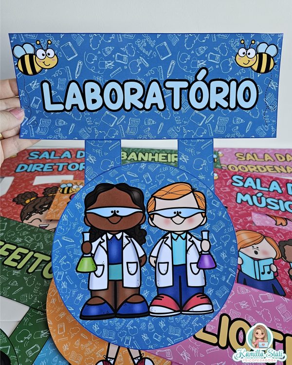 Placas de identificação de sala - Imagem 8