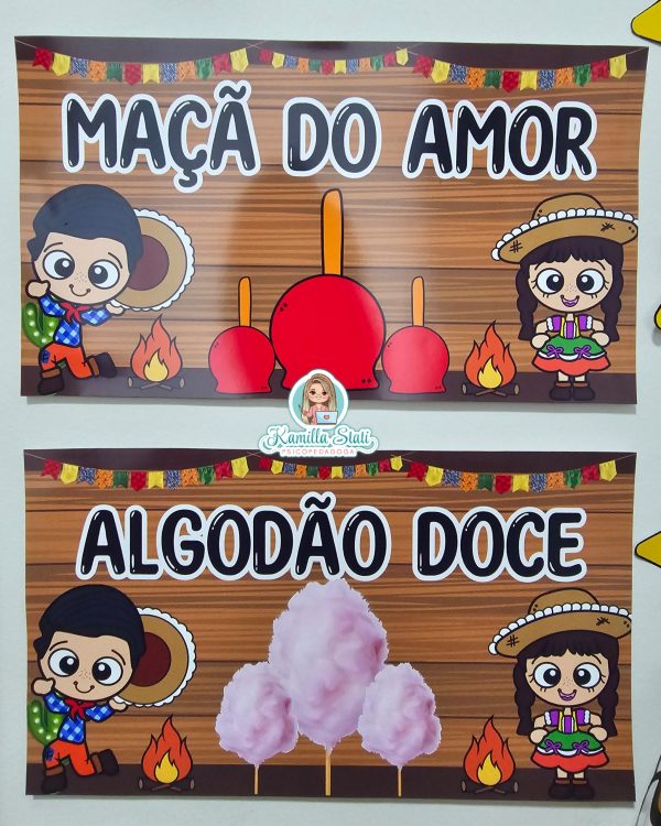 Placas para barracas de festa junina - Imagem 8