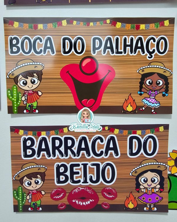 Placas para barracas de festa junina - Imagem 9