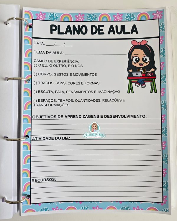Planner da professora 2025 - Imagem 9
