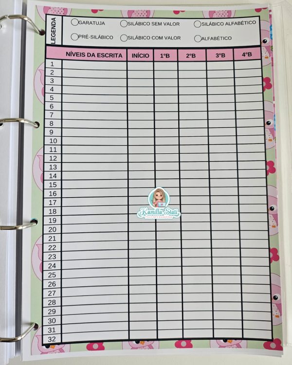 Planner da professora 2025 - Imagem 13