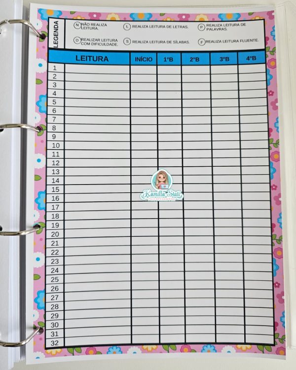 Planner da professora 2025 - Imagem 14