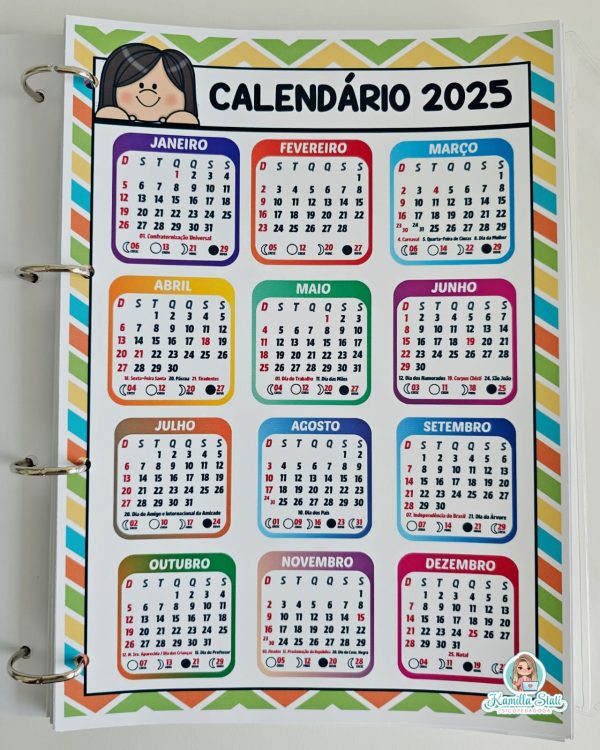Planner da professora 2025 - Imagem 6