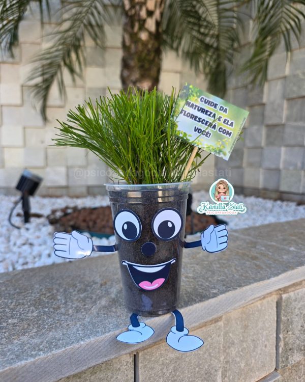 Plantinha interativa no copo - Imagem 2
