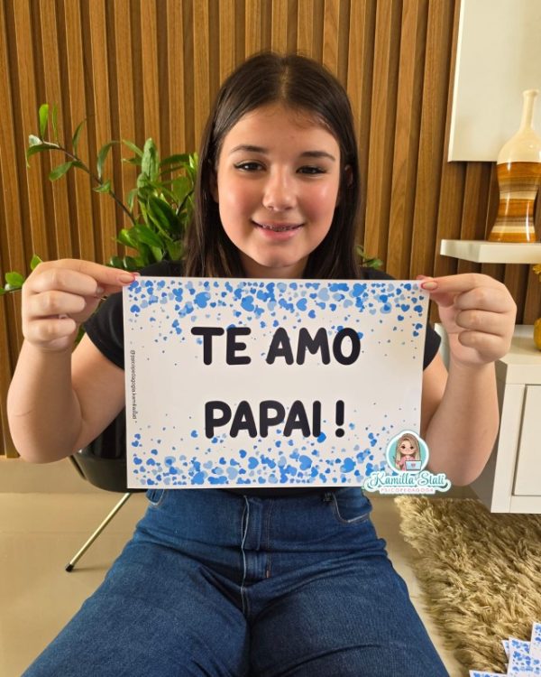 Plaquinhas para apresentação dia dos pais - Imagem 14
