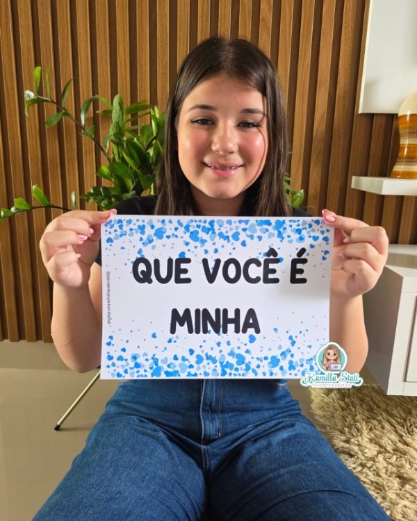 Plaquinhas para apresentação dia dos pais - Imagem 4