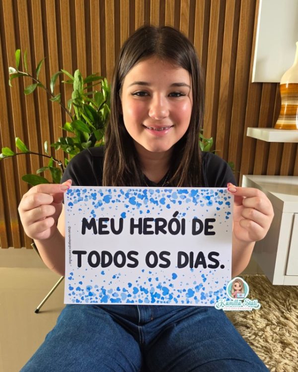 Plaquinhas para apresentação dia dos pais - Imagem 7
