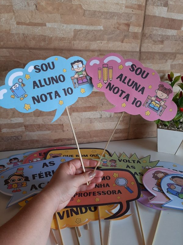 Plaquinhas volta ás aulas - Imagem 3