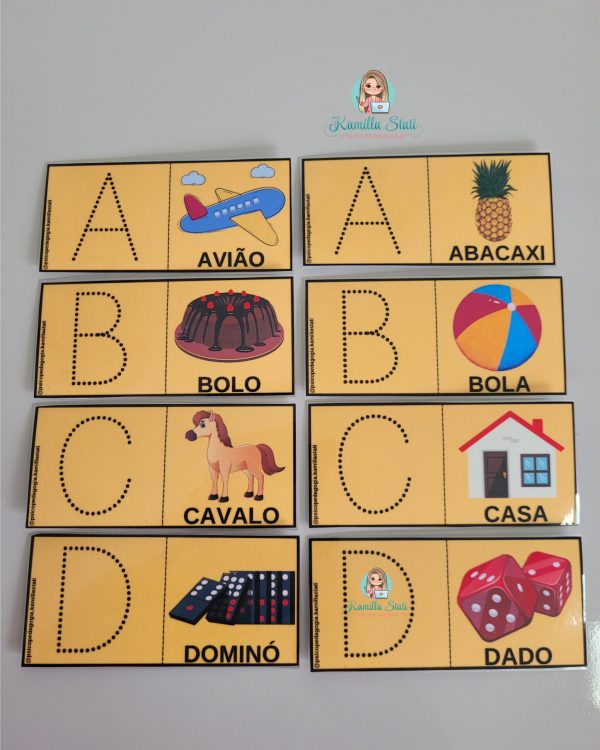Pontilhado alfabético: letra bastão - Imagem 6