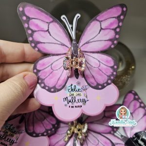 Borboleta presilha dia da mulher