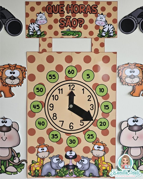 Que horas são? Safari