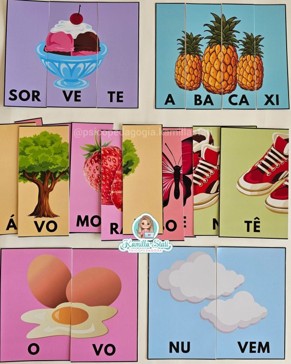 Quebra-cabeça silábico - Imagem 4