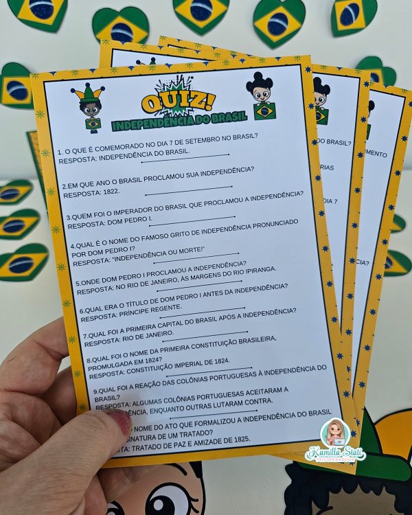 Quiz 07 de setembro independência do Brasil - Imagem 3