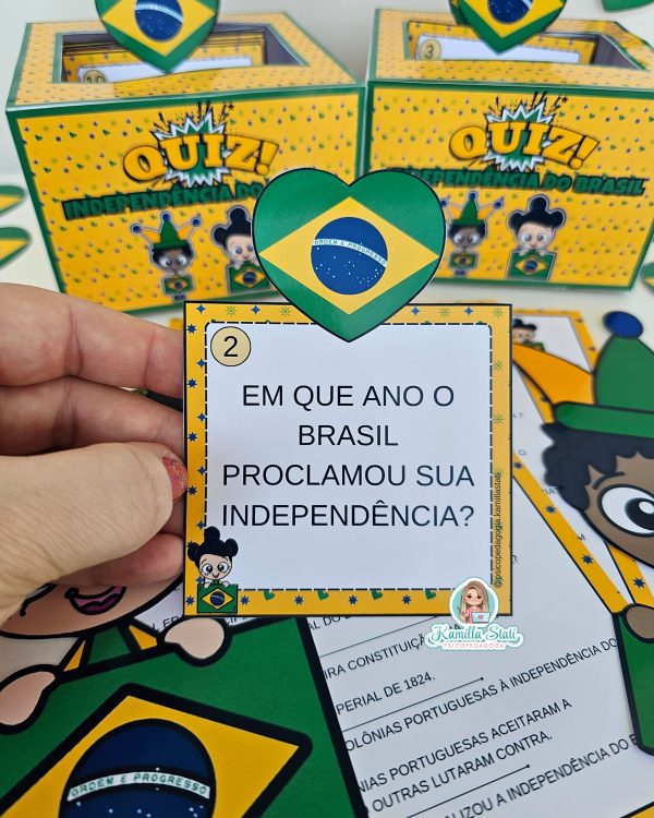 Quiz 07 de setembro independência do Brasil - Imagem 4