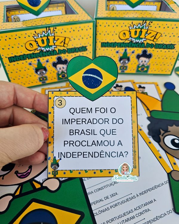 Quiz 07 de setembro independência do Brasil - Imagem 5