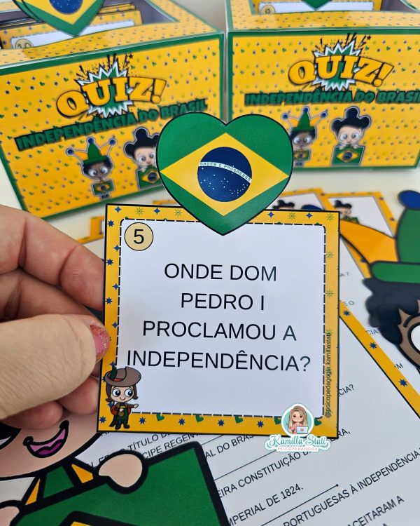 Quiz 07 de setembro independência do Brasil - Imagem 7