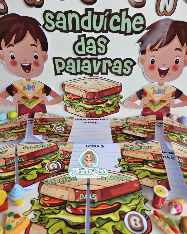 Sanduíche das palavras