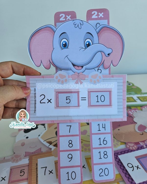 Tabuada lúdica de multiplicação - Imagem 3