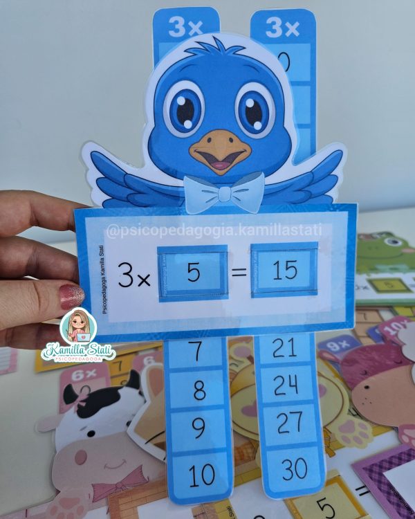 Tabuada lúdica de multiplicação - Imagem 4