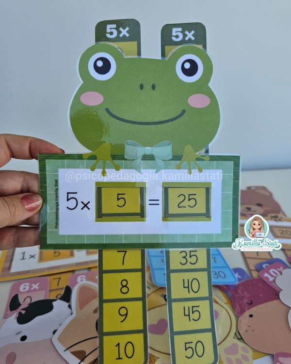 Tabuada lúdica de multiplicação - Imagem 5