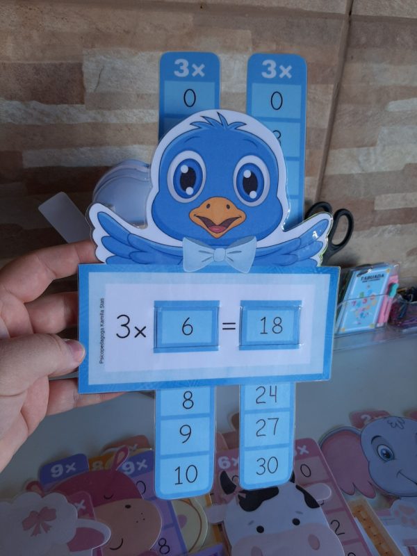 Tabuada lúdica de multiplicação - Imagem 3