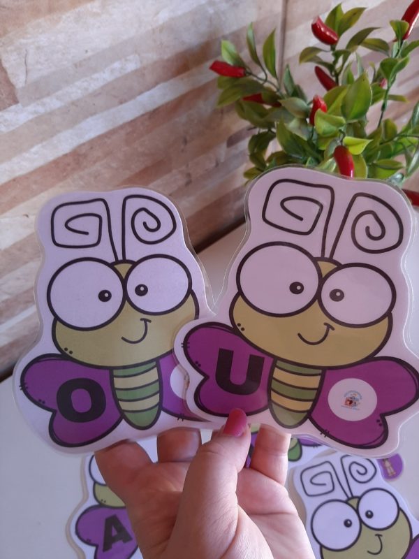 Vogais na borboleta - Imagem 2