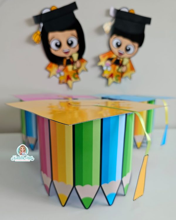 Capelo, lembrancinha e diploma - Imagem 2