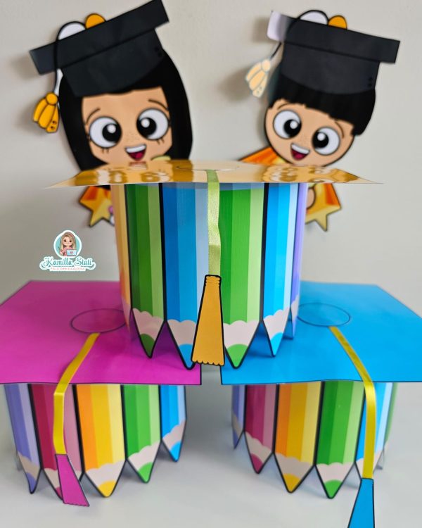 Capelo, lembrancinha e diploma - Imagem 3