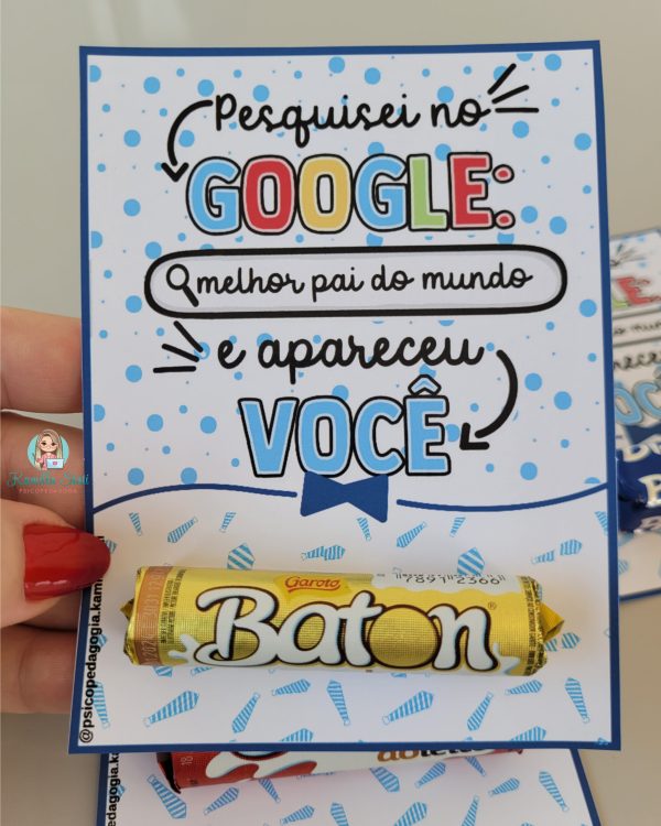 Cartãozinho dia dos pais - Imagem 3