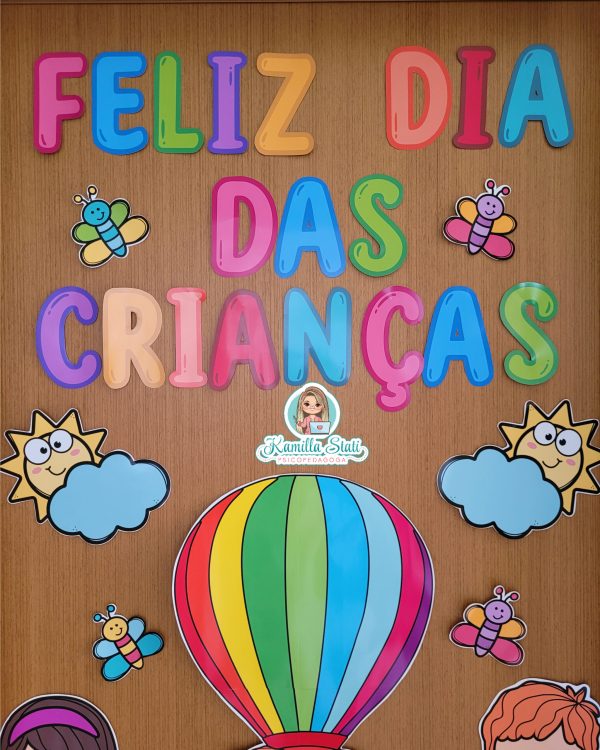 Decoração de porta: dia das crianças - Imagem 4