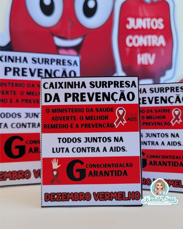 Caixinhas da prevenção: dezembro vermelho - Imagem 2