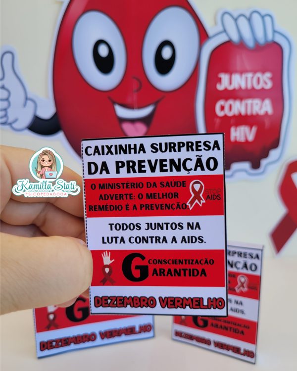 Caixinhas da prevenção: dezembro vermelho - Imagem 3