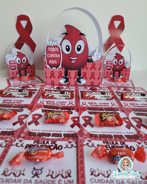 Kit dezembro vermelho